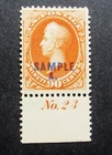 nystamps US Stamp # 155 Color Proof Mint Rare $1000 P #  M13x2094