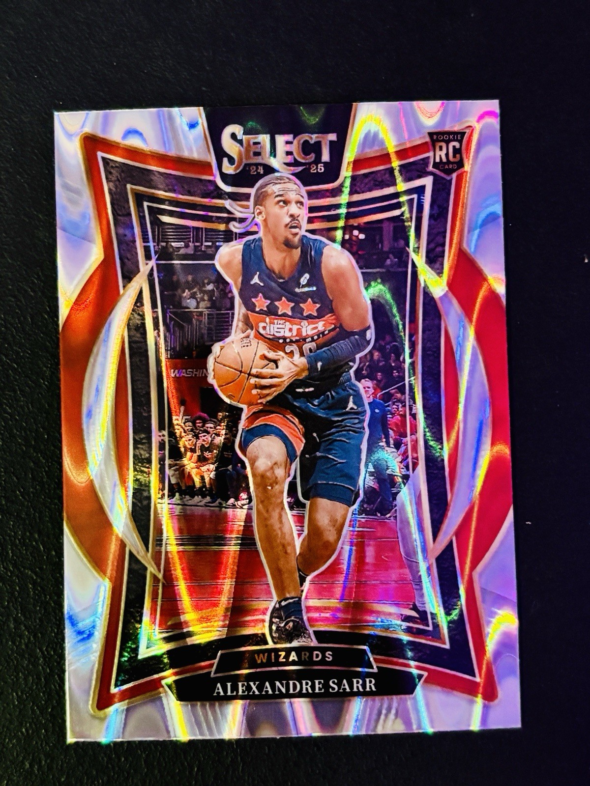 2024-25 Panini Select - Concourse Alexandre Sarr #73 Tectonic Prizm (RC)