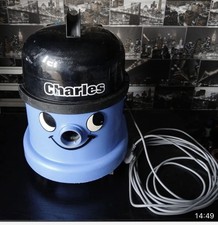 Numatic Charles CVC 370-2 Wet and Dry Bag Cylinder Vacuum Cleaner - Blue