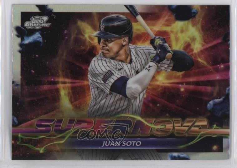 2024 Topps Cosmic Chrome Supernova Juan Soto #SPN-18 7ut