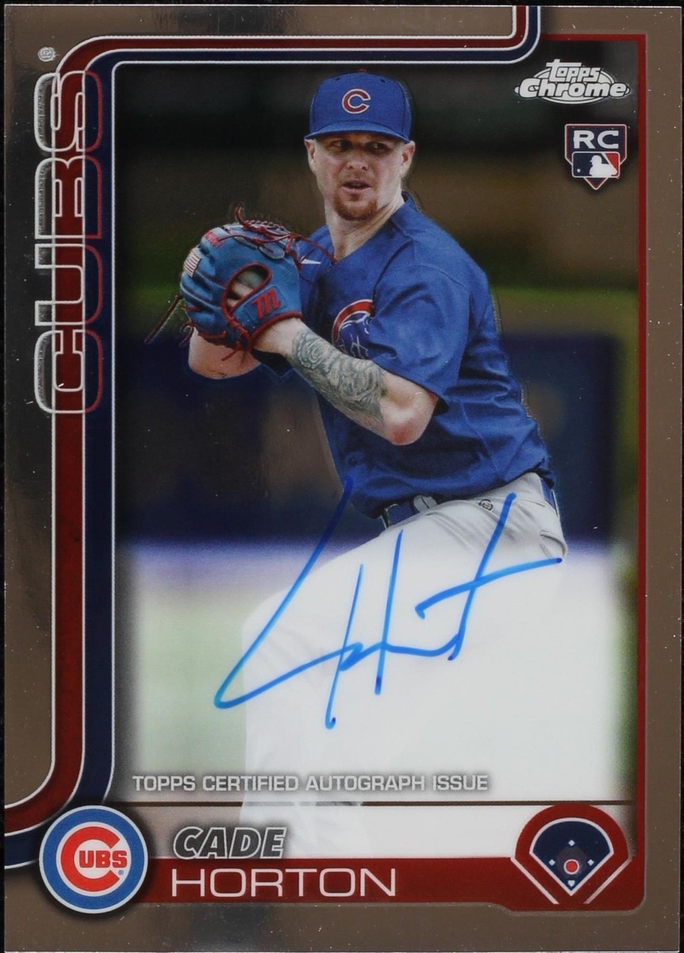 2025 Topps Chrome Update Series - Autographs Cade Horton #RA-CH