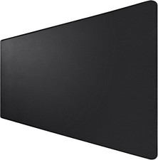 Large Gaming Mouse Pad XXL Desk Mat 31.5x15.7" Waterproof Non-Slip Black