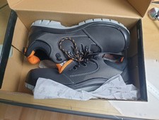 Lightyear Safety Work Boots BX-380 - Black Waterproof - Metal Free - Size UK 7