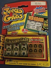 Jokes and Gags Fake Tickets