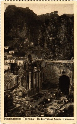 CPA TAORMINA Mittelmeer Kreuzfahrt ITALIEN (494410)