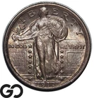 1917 Standing Liberty Quarter Type 2, Full Head, Sharp Superb Gem BU++ FH ** Key