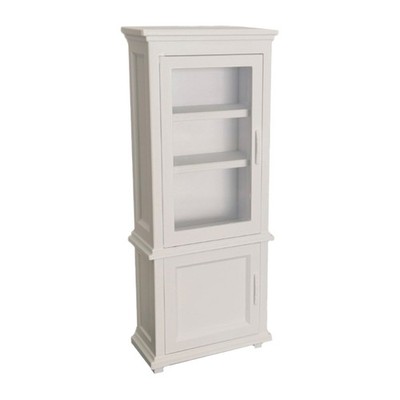 Small Plastic Bookcase for Model House Decoration 18cm Height Detailed Craft