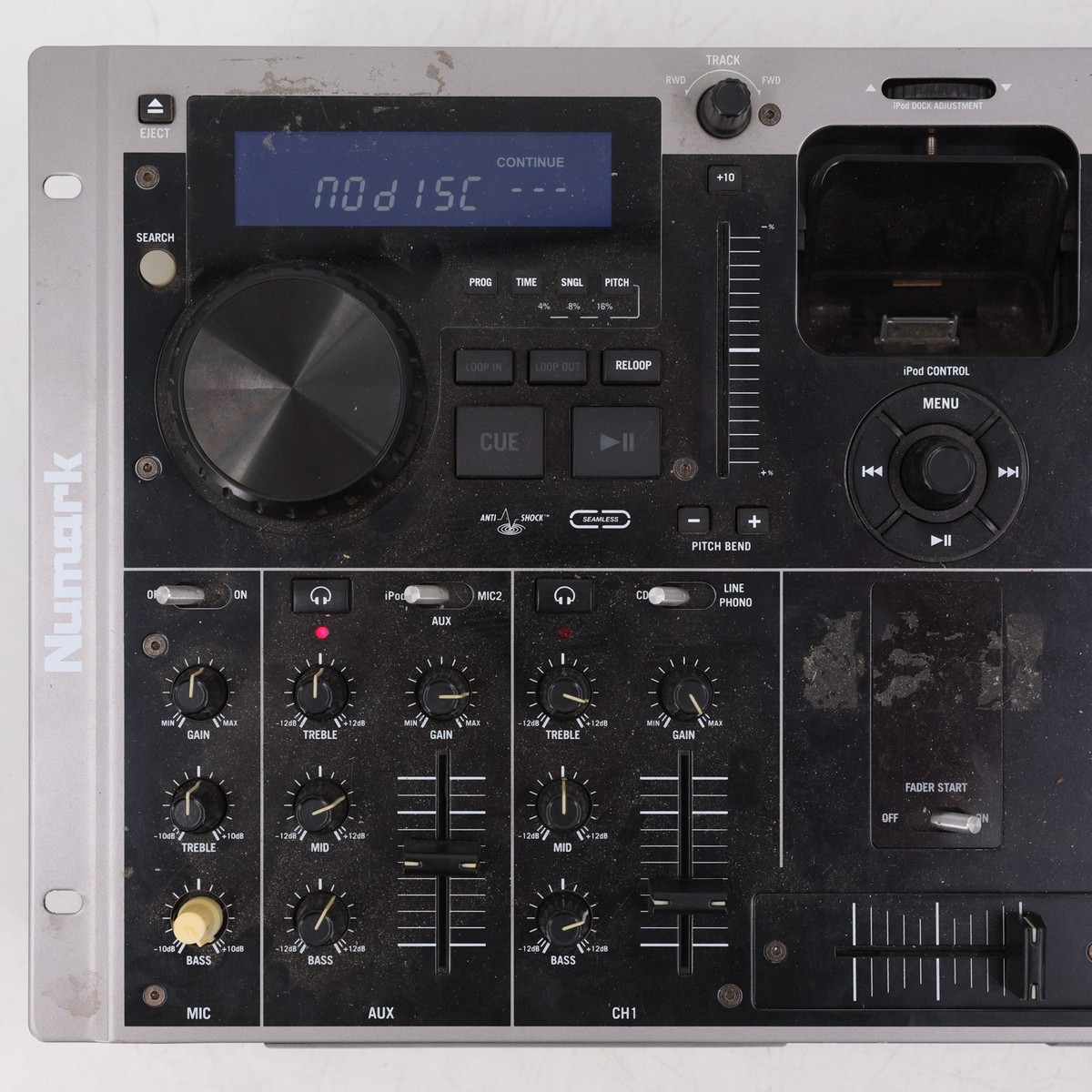 Numark iCDMIX 2 Dual CD Player DJ Mixer Workstation iPod Dock