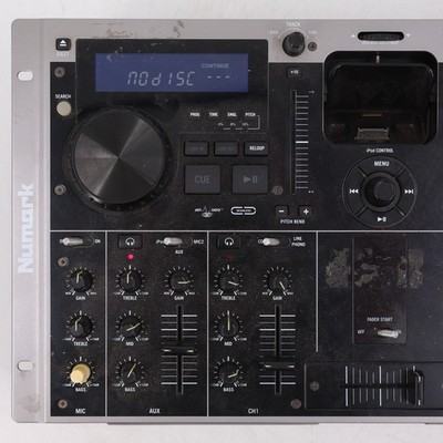 Numark iCDMIX 2 Dual CD Player DJ Mixer Workstation iPod Dock