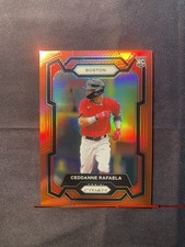 Panini 2024 Prizm Ceddanne Rafaela Rookie Red Prizm #252 /299 Red Sox