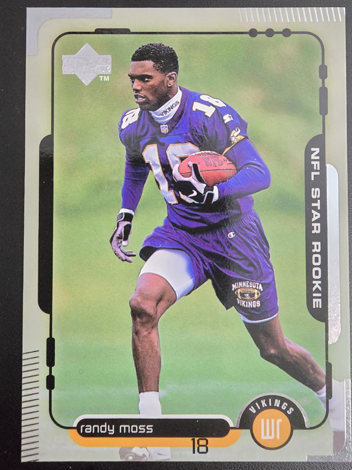 Randy Moss 1998 Upper Deck RC #17 NFL Star ROOKIE VIKINGS HOF