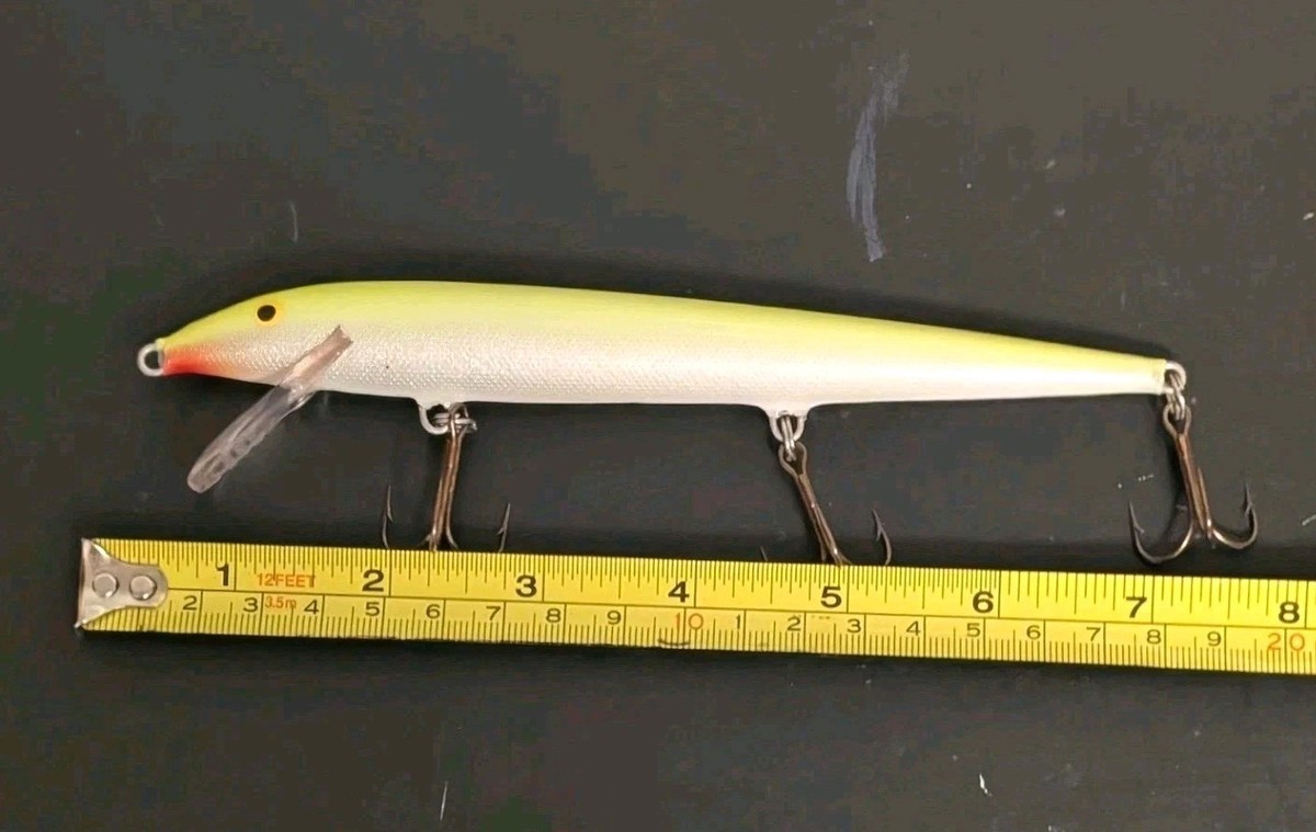 Leurre Rapala Vintage – Jerkbait Flottant – Couleur Dure – Fabriqué En Finlande