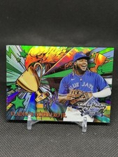 2022 Stadium Club Chrome Vladimir Guerrero Jr Trophy Hunters Green Refractor /99