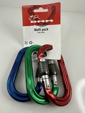 DMM Ultra O Screwgate Carabiner Set of 3 Mult...