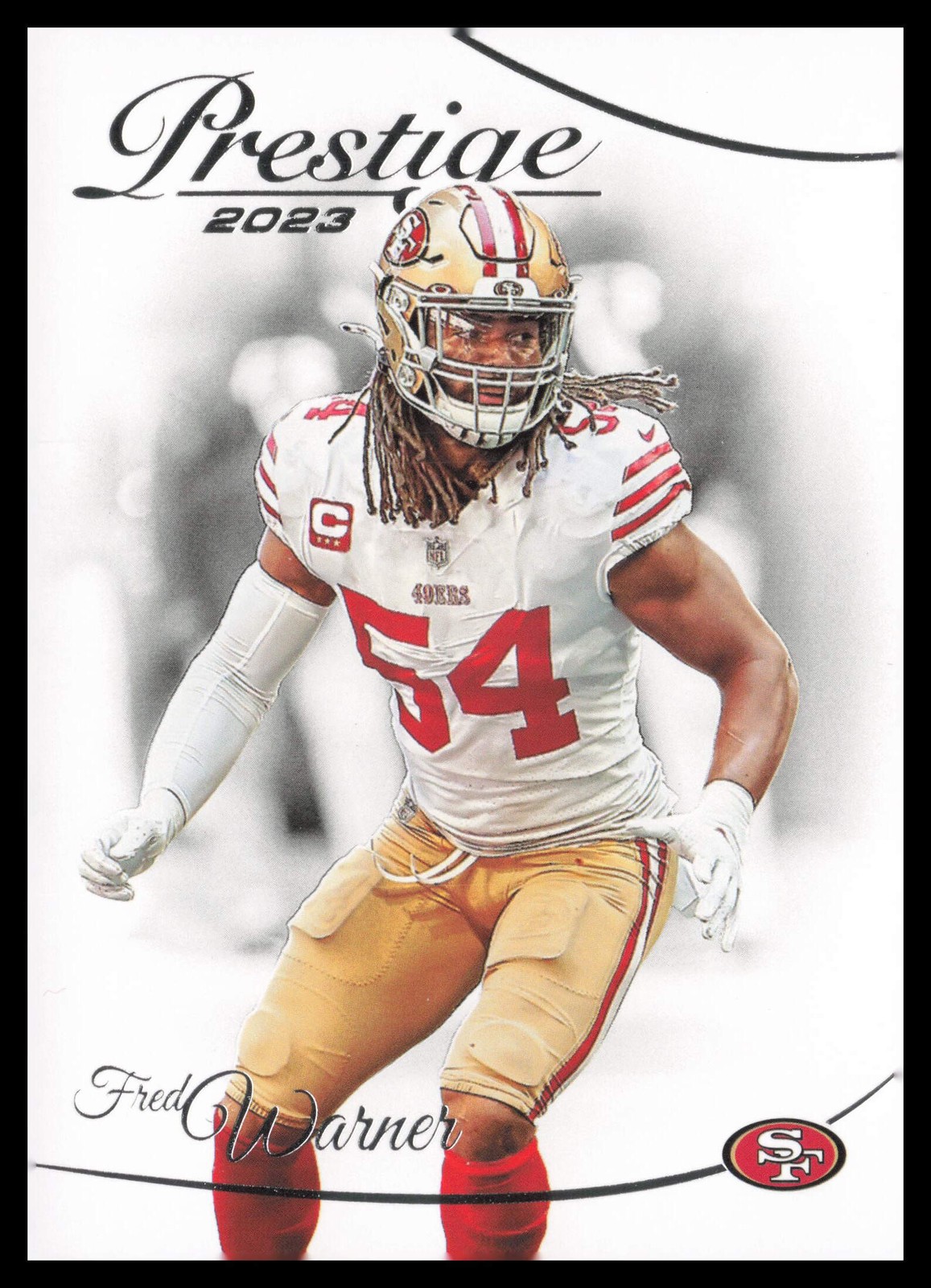 2023 Panini Prestige #259 Fred Warner San Francisco 49ers Football Card