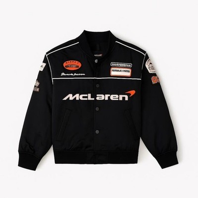 McLaren Racing F1 Motorsport McLaren Formula 1 Vintage Bomber Team Jacket