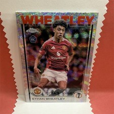 Topps UCC 2024-25 Manchester United Ethan Wheatley Rookie Soccer Card #180