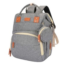 diaper bag/backpack Gray or Black with stroller straps