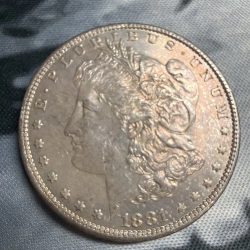 1881 O MORGAN SILVER DOLLAR! BEAUTIFUL Uncirculated Coin! Some Tone! WOW!