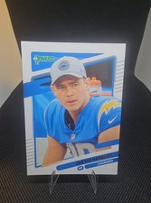 2021 Donruss Justin Herbert #70 No Helmet Variation SP Rookie Card RC ??. rookie card picture