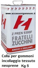 COLLA PER GOMMONI IN TESSUTO NEOPRENE ZUCCHINI R 800 kg.5