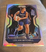 2021 Prizm WNBA Silver Prizm #3 Leilani Mitchell Washington Mystics Utah Utes