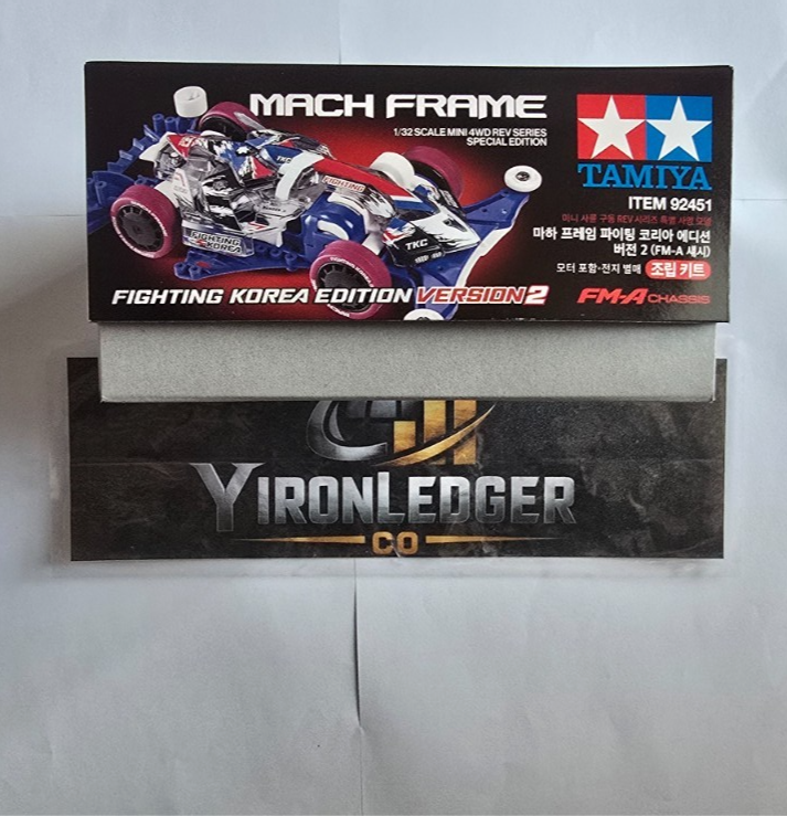 Tamiya Mini4wd Mach frame fighting korea edition version 2 92451