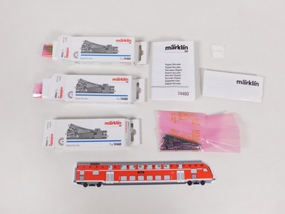Märklin H0 AC 3x 74460 Digital-Decoder für E-Weiche C-Gleis NEUW+OVP #EL70-0,5