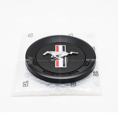 #ad #ad Chrome Black Trunk Deck Lid Emblem Badge Fit For Mustang Shelby 5.9quot; 15cm $18.99