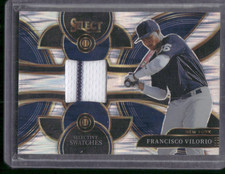 2024 Panini Select Francisco Vilorio Selective Swatches Flash Prizm NY Yankees