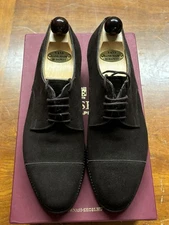 VASS Shoes Budapest Theresianer P2 Last EU 41 Dark Brown Calfskin Suede Derbies