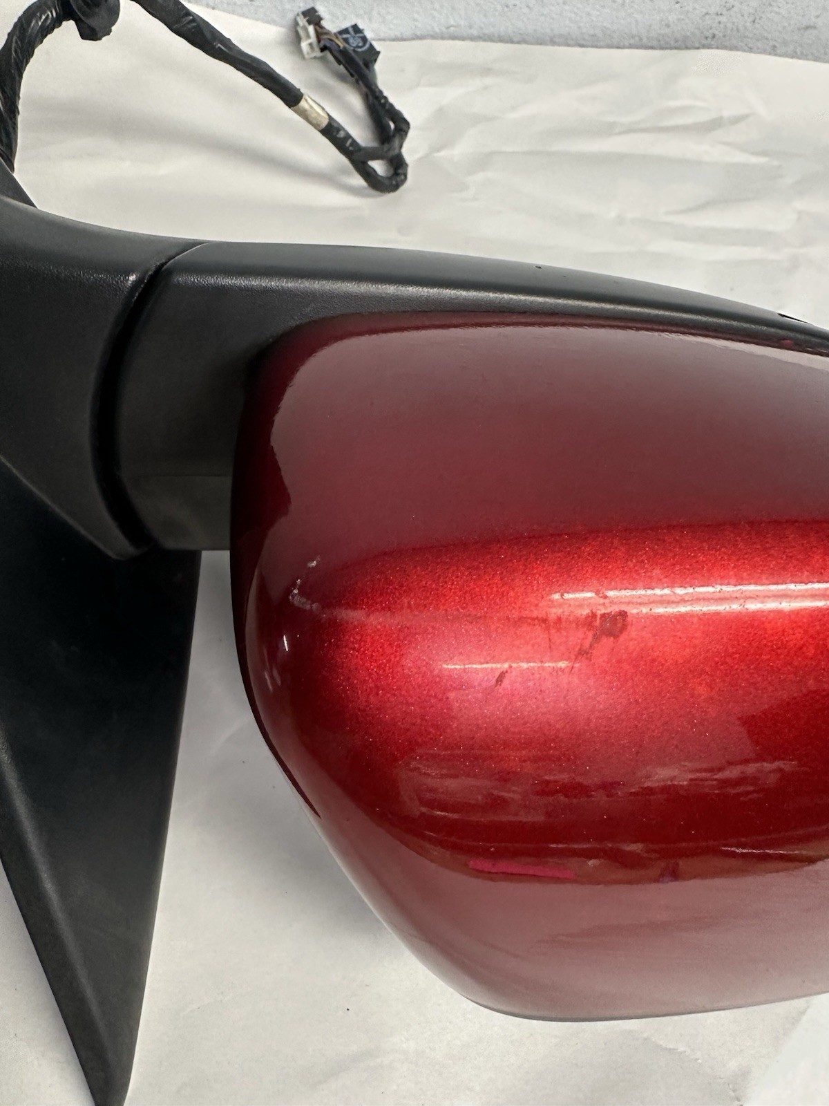 2014-2017 MASERATI GHIBLI RIGHT PASSENGER SIDE VIEW MIRROR RED OEM