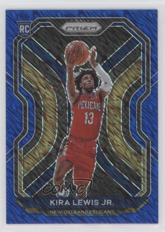 2020-21 Panini Prizm Blue Shimmer Prizm 33/35 Kira Lewis Jr #272 Rookie RC 0bl9
