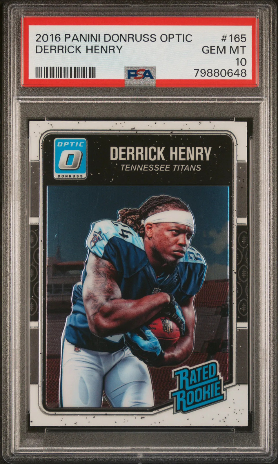 2016 Panini Donruss Optic Derrick Henry #165 PSA 10