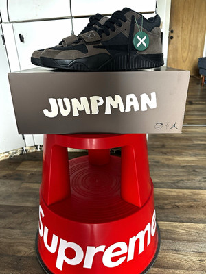 Jordan Travis Scott Jumpman Jack TR  Dark Mocha  Suede Low-Top FZ8117-204