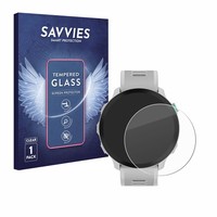 Savvies Schutzglas FüR Garmin Forerunner 55 Echt Glas Panzer Display 9H