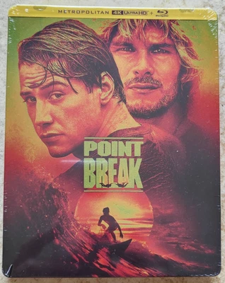 Point Break Édition Limitée Steelbook Blu-ray 4K Ultra HD + Blu-ray - Photo 1/4