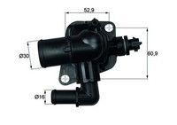 Mahle Thermostat, KüHlmittel FüR Alfa Romeo Chevrolet CitroüN Ford Opel