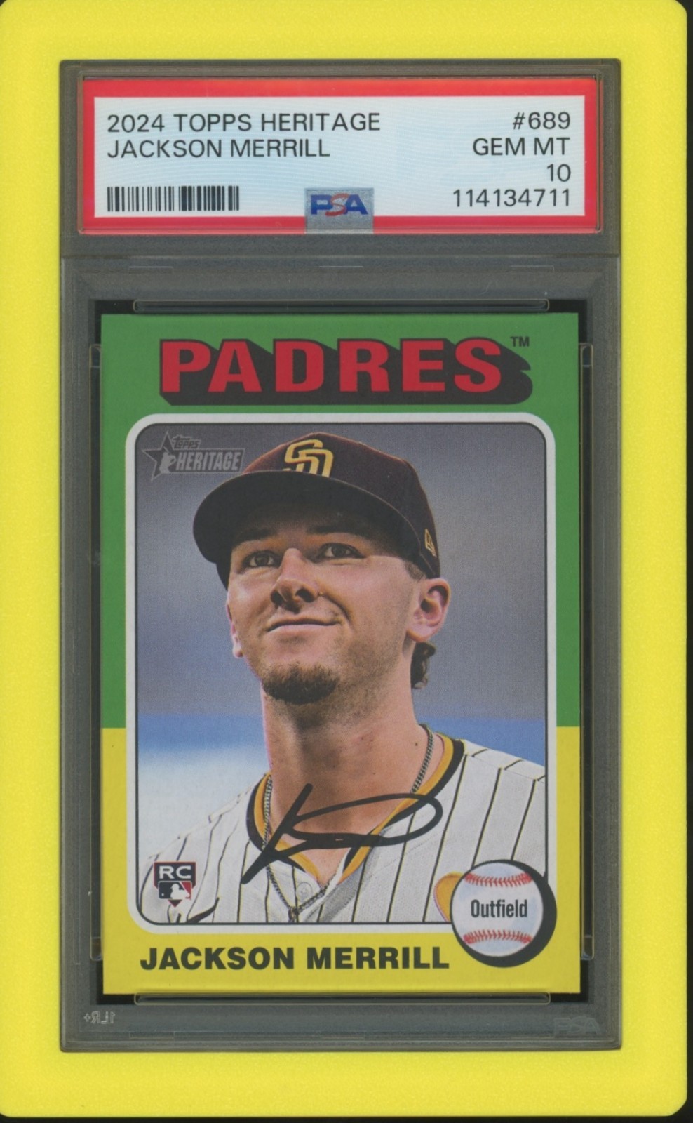 Jackson Merrill PSA 10