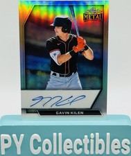 2026 Leaf Metal Base Autograph Prismatic Silver #BA-GK1 Gavin Kilen Giants /10