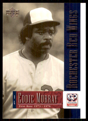 2001 Upper Deck Minors Centennial #28 Eddie Murray Baltimore Orioles