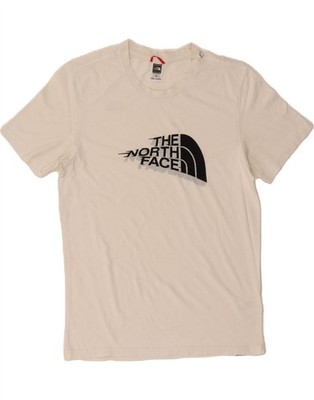 THE NORTH FACE Herren Grafik T-Shirt Oberteil Medium Weiß Baumwolle AA02