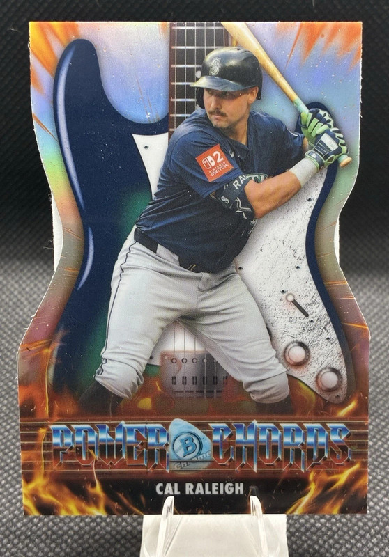 2026 Bowman Chrome  CAL RALEIGH  Power Chords Die-Cut  #PC-21