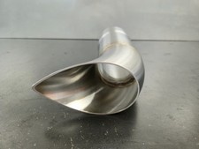3 Teardrop Exhaust Tip .065 304 Stainless Tig Welded Clamp Or Weld On 3 Teardrop Exhaust Tip .065 304 Stainless Tig Welded Clamp Or Weld On