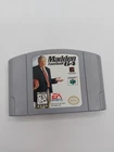 MADDEN FOOTBALL 64 (NINTENDO 64, N64, 1997) TESTED AUTHENTIC B19
