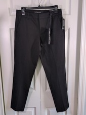 Liverpool Los Angeles Kelsey Super Stretch Black Casual Work Trousers Size 4 New