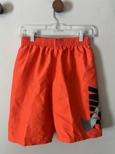 New Nike Swim Trunks Shift Break 7" Volley Short Boy's Size XL Picante Red NWT