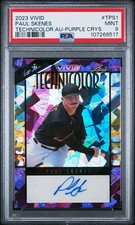 2023 Leaf Vivid Technicolor Autographs - Paul Skenes - 2/2 - 1/1 - PSA 9 - (RC)