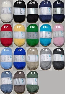 ONLINE GARNE 100g Supersocke + No.1 Sockenwolle Strumpfwolle 4-fach, garantiert filzfrei