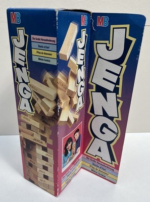 JENGA - Auswuchtungssatz Holzteile - MB 4793 - 1995 - NEU in Box ''